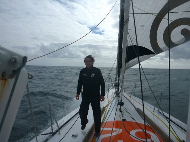 Bertrand de Broc, Votre Nom autour du Monde avvec EDM Projets - 2012 Vendee Globe © Bertrand de Broc / Votre Nom autour du Monde avec EDM Projets http://www.vendeeglobe.org/